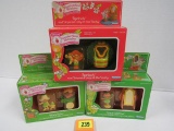 Lot (3) Vintage 1980's Kenner Strawberry Shortcake Deluxe Miniatures