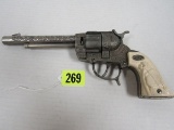 Vintage Leslie-henry .44 Gene Autry Cap Gun Revolver