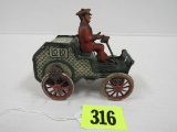 Antique Ca. 1903 Lehmann Tin Lolo Toy Car
