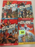 Gi Joe A Real American Hero Dvd Lot Season 1, 1.2, 1.3, 2.0