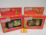 Lot (2) Vintage 1980's Kenner Strawberry Shortcake Deluxe Miniatures