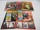 Lot (6) 1960's Warren Publishing Monster Magazines