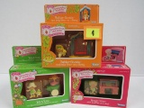 Lot (3) Vintage 1980's Kenner Strawberry Shortcake Deluxe Miniatures