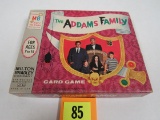 Vintage 1965 Milton Bradley Addams Family Card Game