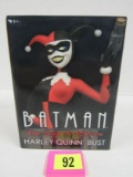 Diamond Select Batman Animated Series Harley Quinn Bust Statue Mib
