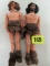 (2) Vintage 1975 Mego 8