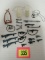 Huge Lot (23) Vintage Star Wars Weapons, Accessories, Pieces All Original!
