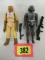 (2) Vintage 1980 Star Wars Esb Complete Figures Zuckuss, Bossk