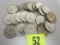 Lot (20) 1965-1969 Us Kennedy Half Dollars (40% Silver)