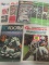 Lot (5) Early 1970's Football Magazines Great Covers