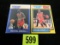 1988 Slu & 1989 Slu One On One Michael Jordan Cards