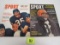 (2) 1950's/60's Sport Magazines Football Covers Jim Brown, Chicago Bears