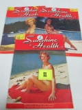 Lot (3) 1950's Sunshine & Health Nudist Magazines