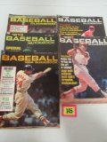 Lot (5) 1960's/70's Maco Sportsman Baseball Guidebooks