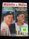 Mickey Mantle Or Willie Mays, Who's The Best 1962 Sport Magazine