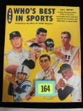 Who's Best In Sports (1959) Magazine Mantle, Mays, Unitas Cover