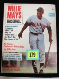 Willie Mays Baseball (1963) Exclusive Magazine
