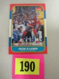 1986-87 Fleer Basketball #82 Hakeem Olajuwon Rc Rookie Card