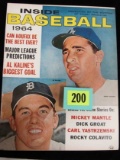 Inside Baseball (1964) Magazine Koufax & Kaline Cover