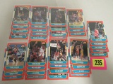 Lot (36) 1986-87 Fleer Basketball Cards