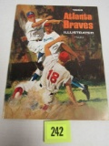1968 Atlanta Braves Yearbook Hank Aaron, Orlando Cepeda