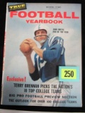 True Football 1959 Yearbook Johnny Unitas Cover
