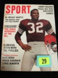 Sport Magazine (dec. 1964) Jim Brown Cover
