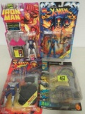 Lot (4) Marvel Related Action Figures Spider-woman, X-men