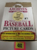 1991 Topps Archives Unopened Box (36 Packs)