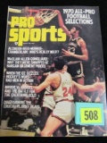Pro Sports (mar. 1971) Magazine Lew Alcindor Cover