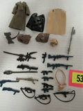 Huge Lot (25) Vintage Star Wars Weapons, Accessories, Pieces All Original!