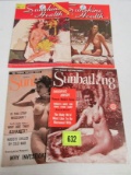 Lot (4) 1950's-1960's Nudist Magazine
