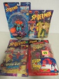 Lot (4) Toybiz Spider-man Series Action Figures Moc Some Vhtf