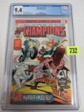 Champions #4 (1976) Ghost Rider Bronze Age Cgc 9.4