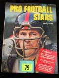 Pro Football Stars Magazine #1 (1957) Frank Gifford Cover