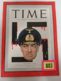 1942 Time Magazine Nazi Admiral Raeder Cover