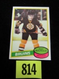 1980-81 Topps Hockey #140 Ray Bourque Rc Rookie Card