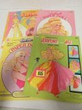 (4) Vintage 1970's/80's Barbie Paper Doll Books