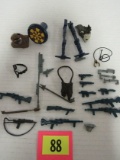 Huge Lot (27) Vintage Star Wars Weapons, Accessories, Pieces All Original!