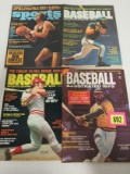 Lot (4) Vintage 1970's Sports Magazines