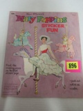 Rare Vintage 1964 Whitman Mary Poppins Sticker Book Unused
