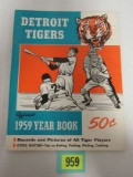 1959 Detroit Tigers Yearbook