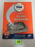 1960 Detroit Tigers Yearbook