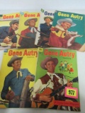Lot (6) 1950's Dell Gene Autry Comics