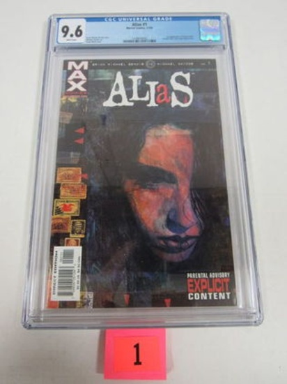 Alias #1 (2001) Marvel Key 1st Jessica Jones Cgc 9.6
