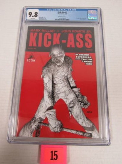 Kick-ass #1 (2008) Sketch Variant Key 1st Issue Cgc 9.8