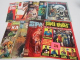Lot (9) Silver And Bronze Age Magazines Sci-fi, Horror, Etc.