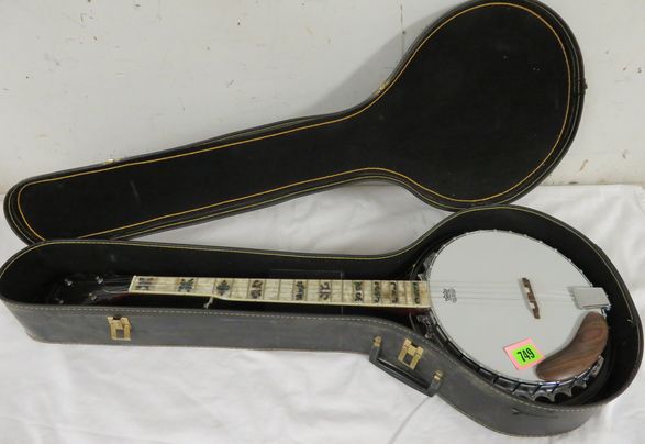 Vintage Harmony Marquis 5 String Banjo w Full Proxibid