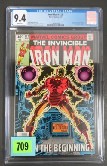 Iron Man #22 CGC 9.4 (1979) Origin Retold