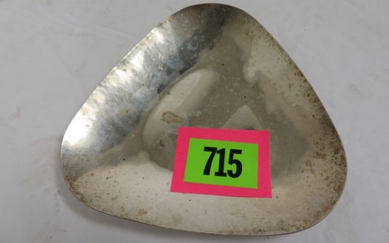 Vintage Randahl Sterling Silver Triangular Tray (Total wt. 150 grams)
